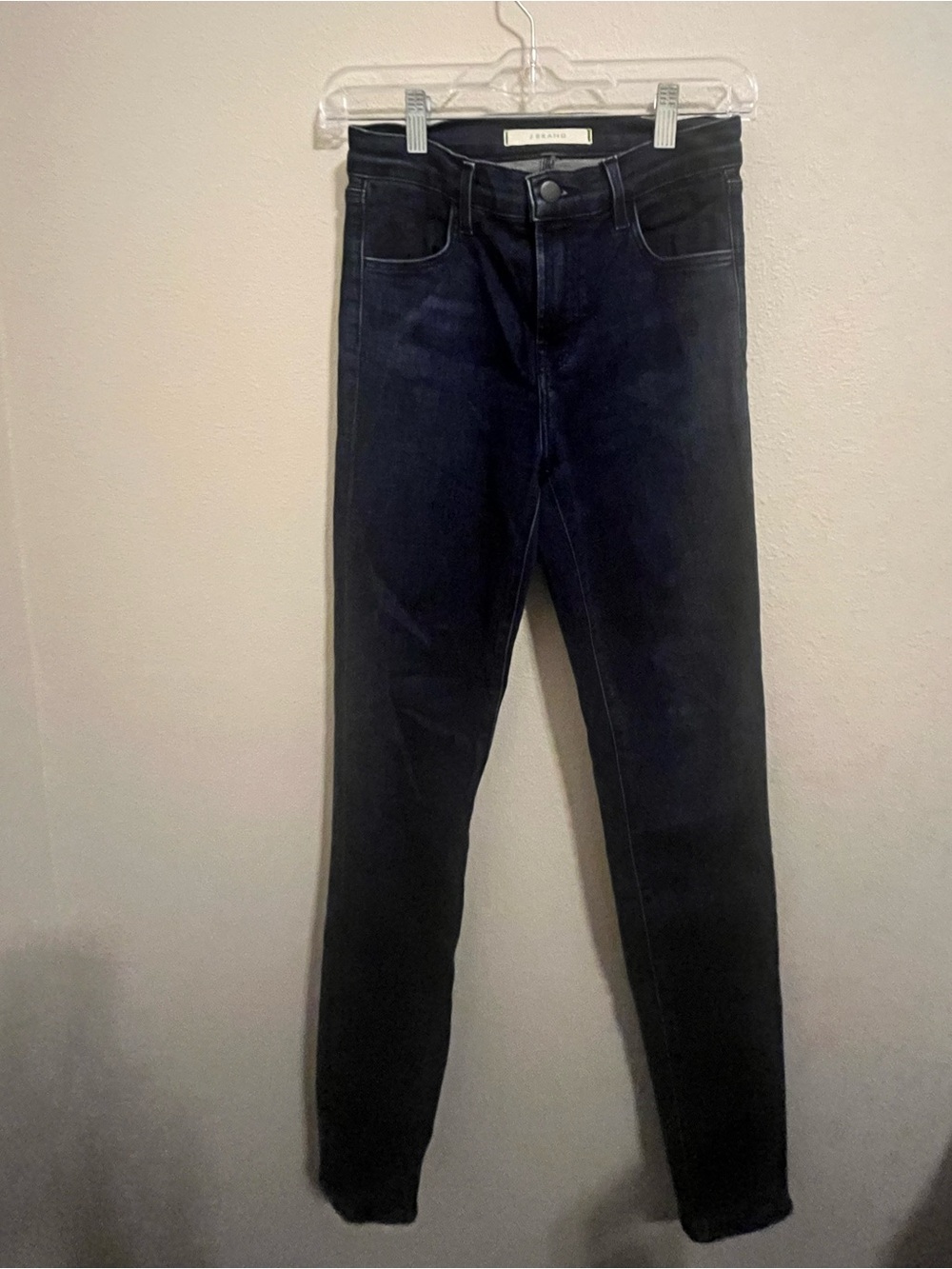 J Brand Premium Dark Wash Skinny Jeans Classic Denim Size 25